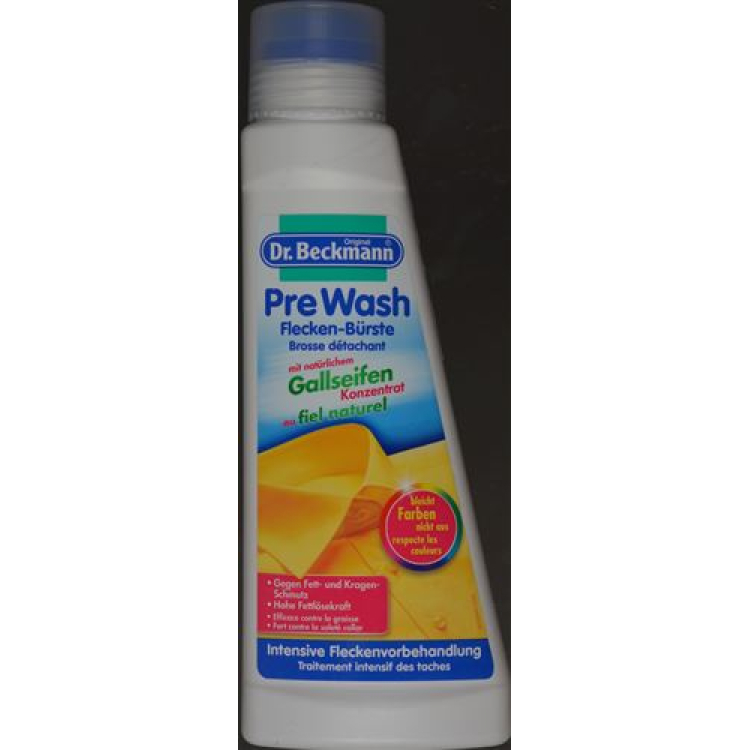 Dr Beckmann PreWash spots brush with natural Gallseife 250 ml