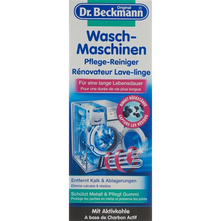 Καθαριστικό πλυντηρίων Dr Beckmann 250 ml