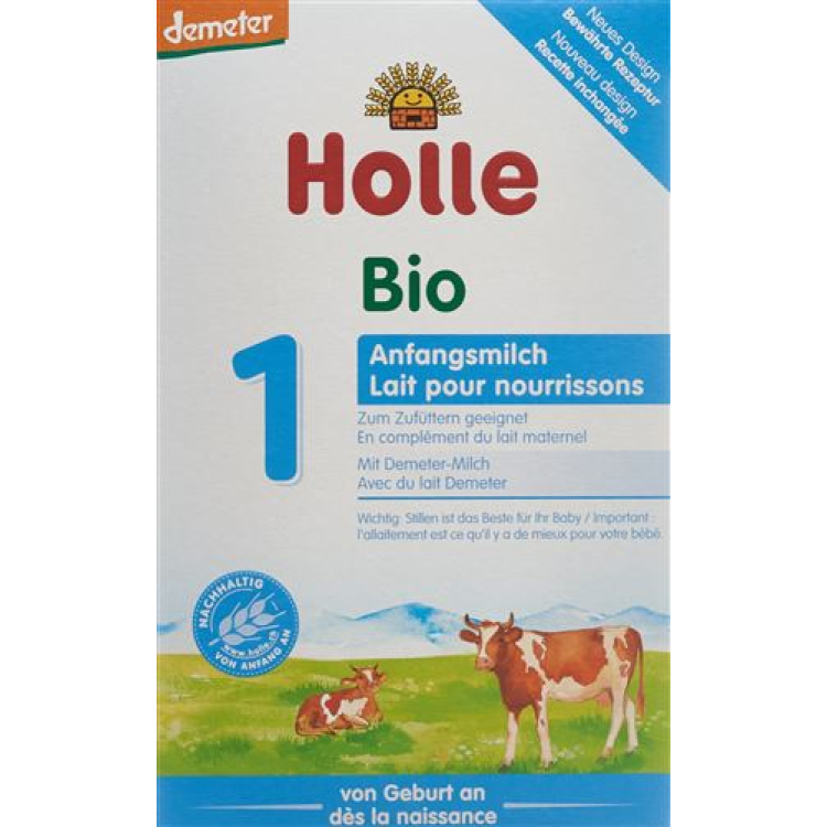 Holle Baby Milk 1 Βιολογικό 400 γρ