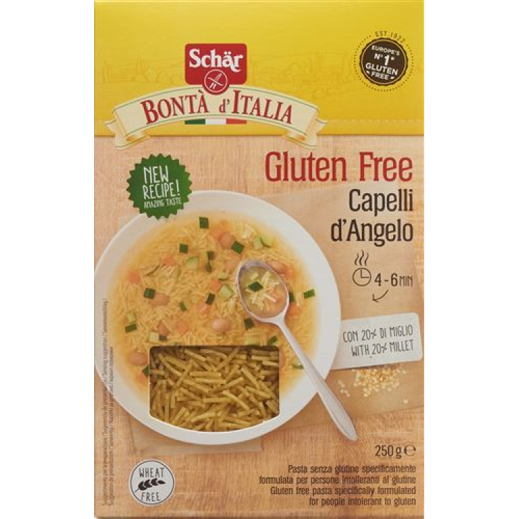 SCHÄR Capelli Fideli sans gluten 250 g