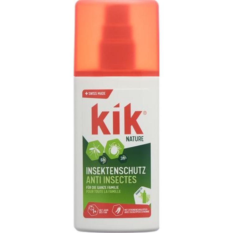 Kik NATURE repelentní mléko ve spreji proti komárům 100 ml