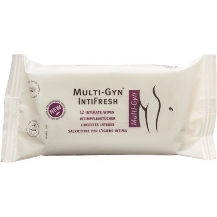 Multi-Gyn IntiFresh מגבונים אינטימיים 15 על 12 יח'