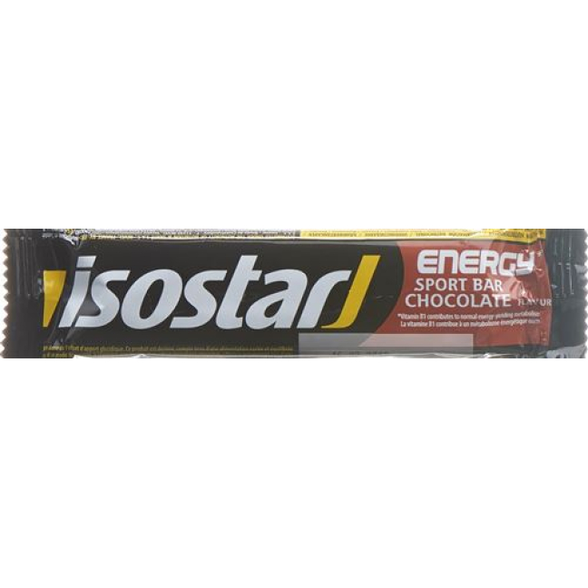 Čokoladna energijska ploščica Isostar 30 x 35 g