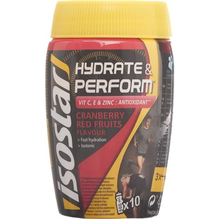 Isostar Hydrate və Perform Plv Qırmızı meyvələr 400 q