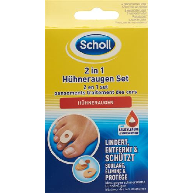 Scholl 2in1 եգիպտացորենի հավաքածու