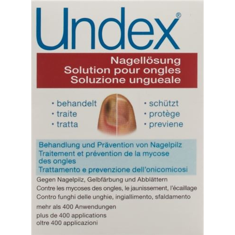 Undex roztok na nehty 7ml