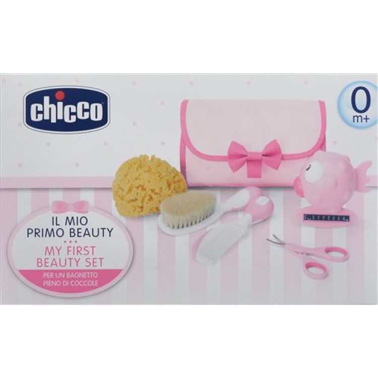 Set igiene Chicco rosa 0m+