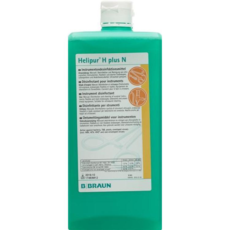 Helipur H Plus N concentré de désinfection des instruments 5000 ml