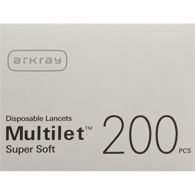 Multilet Super Soft Lancetten voor Multi Lancet 200 st