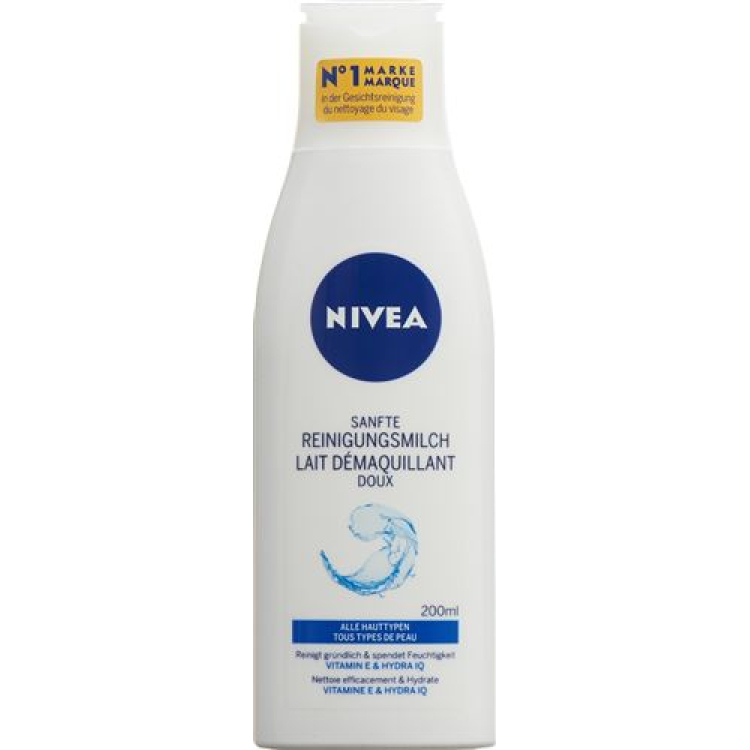 Nivea зөөлөн цэвэрлэгч сүү 200 мл