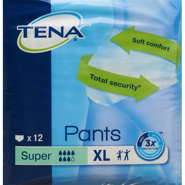 TENA Pants Super XL ConfioFit 12pcs