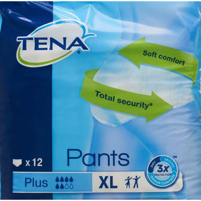 ខោ TENA Plus XL ConfioFit 12 កុំព្យូទ័រ