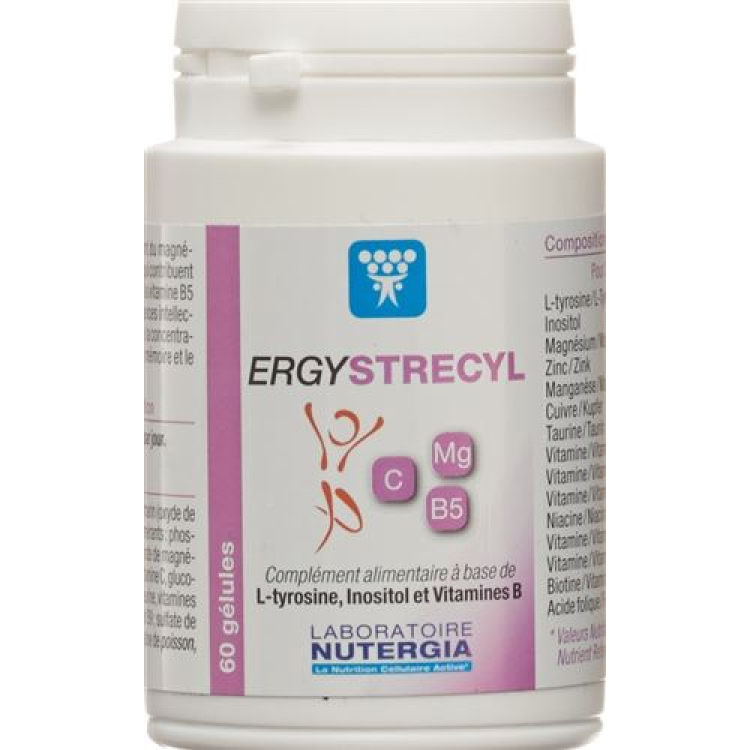 Nutergia Ergystrécyl Gélules (செயலில்) 60 பிசிக்கள்