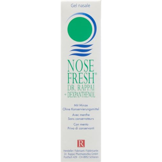 Nose Fresh+ Dexpanthenol ცხვირის გელი პიტნის 10გრ