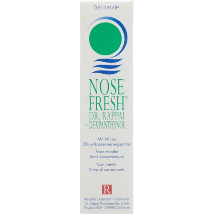 Nose Fresh+ Dexpanthenol Nose Gel Peppermint 10 g