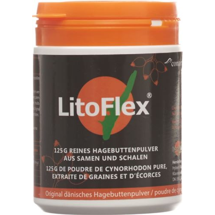 LitoFlex מקורית דנית Hagen Butt אבקת can 125 גרם