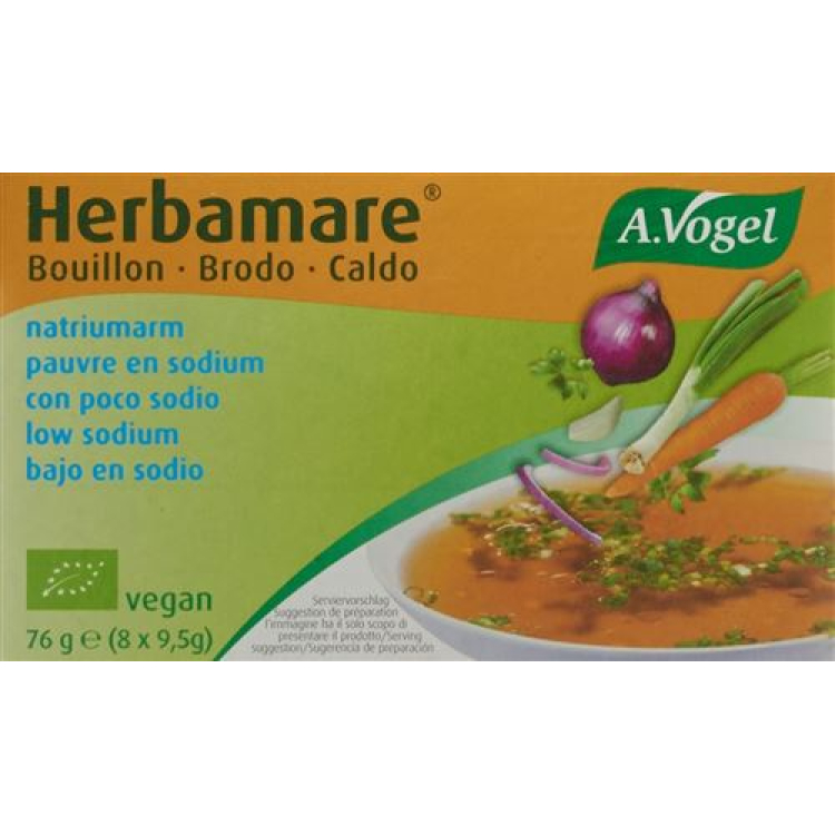 A.Vogel Herbamare bujon kocke malo soli bio 8 x 9,5 g