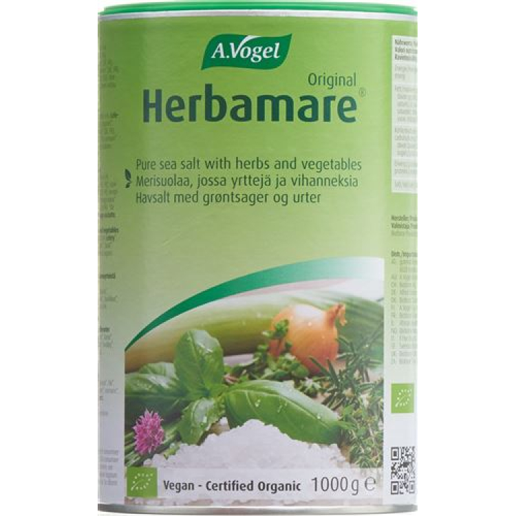 A. Vogel Herbamare բուսական աղ can 250 գ