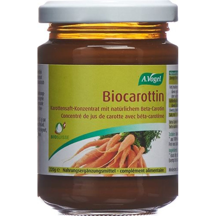 A.Vogel Organiczny Koncentrat Marchewkowy 220 g