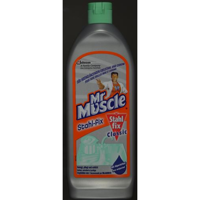 Mr Muscle Stahl-fix Stainless Steel Cleaner Shiny Chrome with