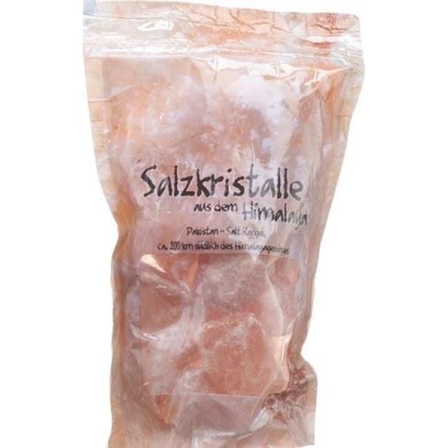 Morceaux de sel de cristal de l'Himalaya 1 kg