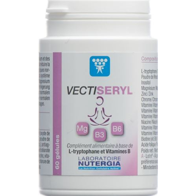 Nutergia Vectiseryl Gélules (sera) 60 pcs