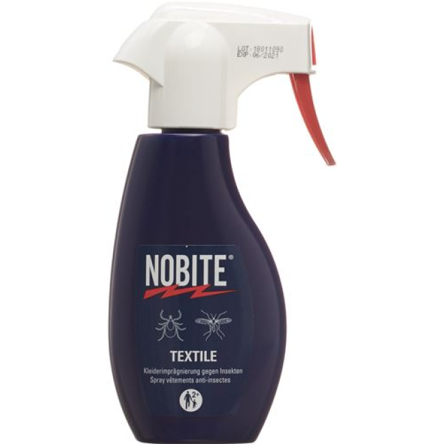 NoBite TEXTILE - 昆虫に対する衣料含浸スプレー 200 ml