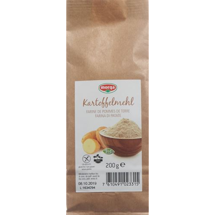 Morga aardappelmeel bio 200 g