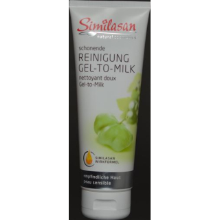 Similasan natural cosmetics gentle cleaning Gel-to-Milk 125