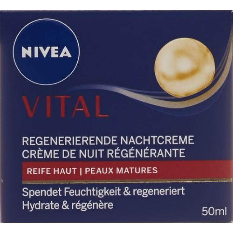 کرم شب احیا کننده Nivea Vital 50 میلی لیتر