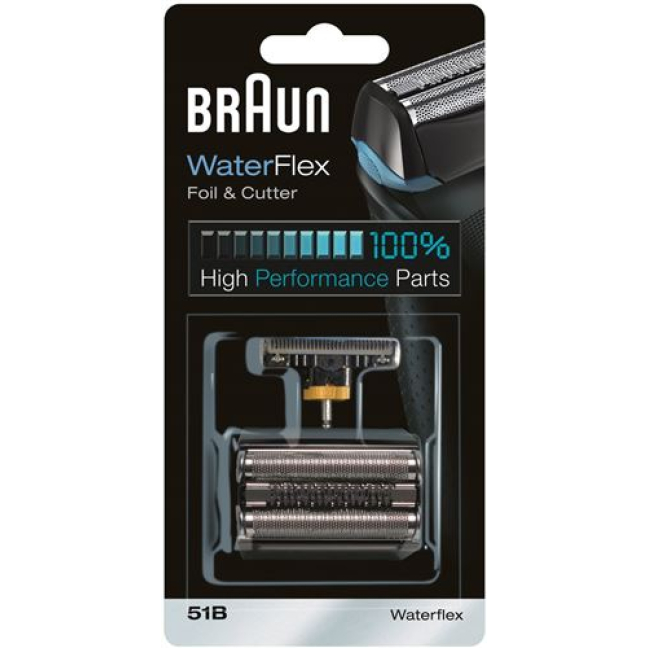 Braun combi pack 51B սև