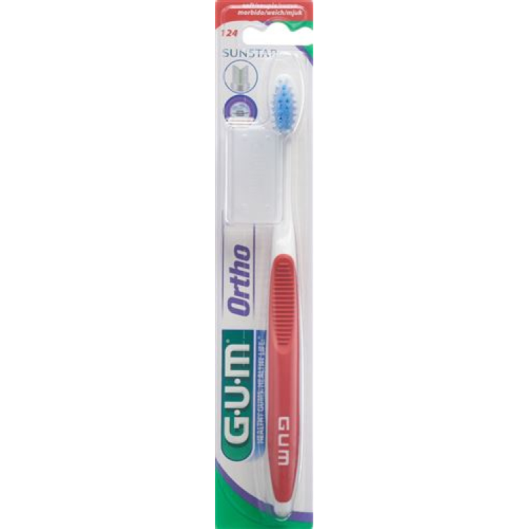 GUM SUNSTAR Cepillo dental ortodoncia suave