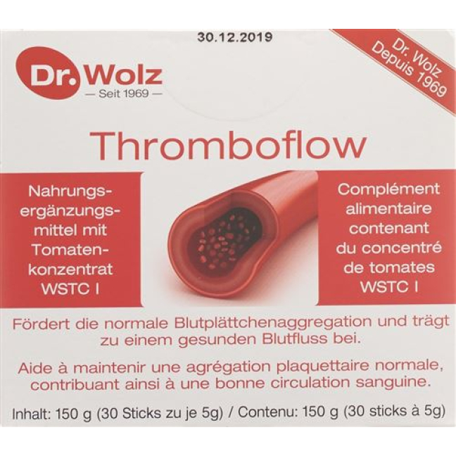 Thromboflow Dr. Wolz Stick 30 x 5 ml