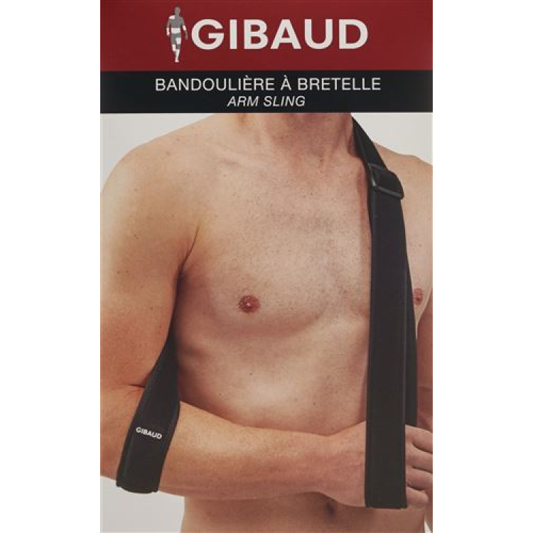 GIBAUD draagdoek zwart