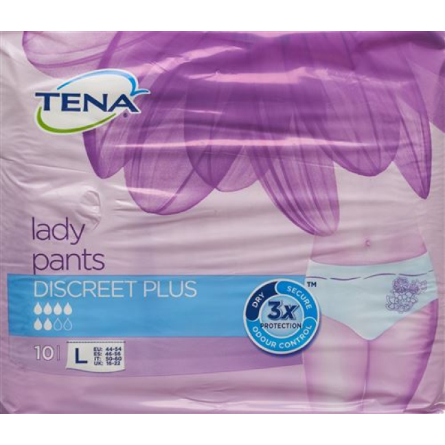 TENA LADY PANTS DISCREET L10PZ