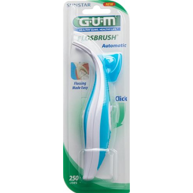 GUM SUNSTAR dental floss with special holder