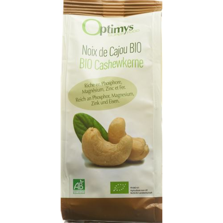 Optimys cashews Bio 200 გრ