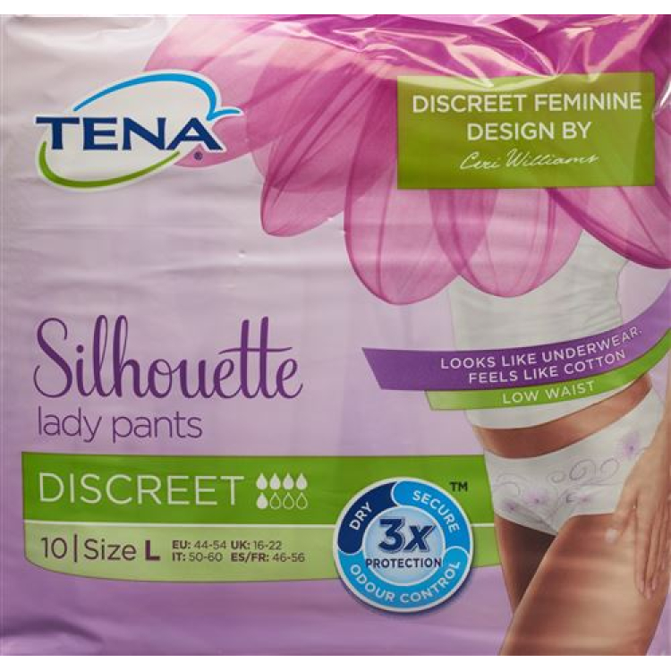 TENA Lady Pants Discreet L 10 шт.