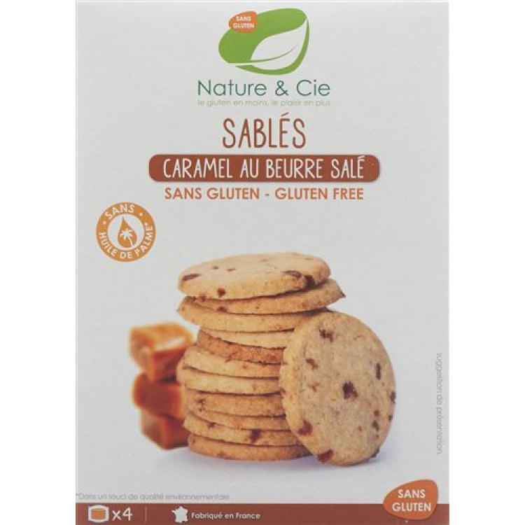 Nature & Cie caramel Mürbeteigplätzchen gluten 135 g