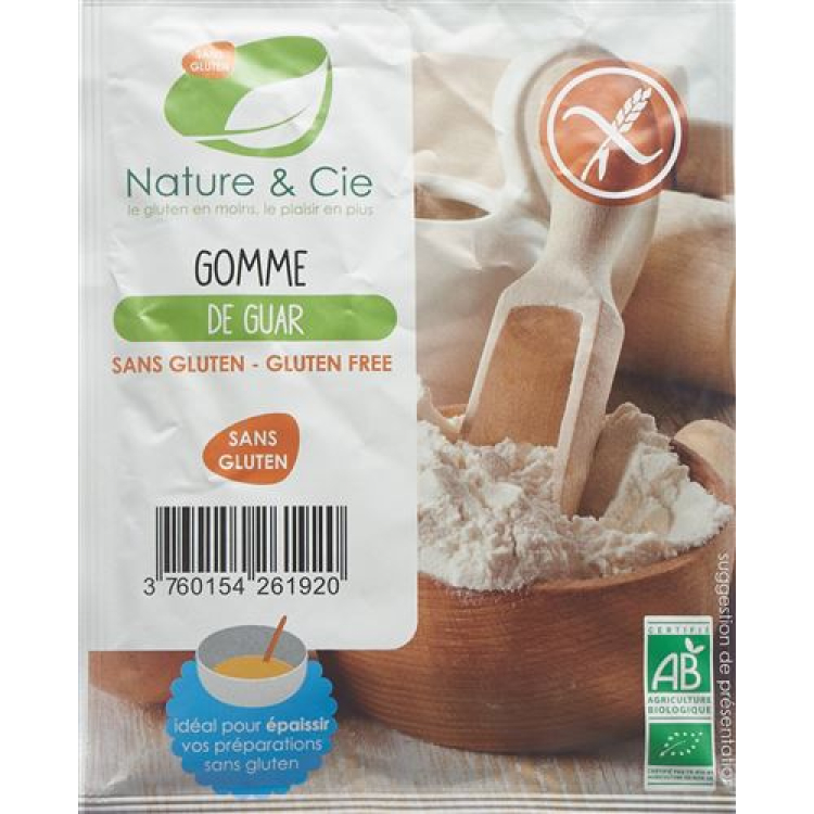 Nature and Cie guar gum gluten 30g