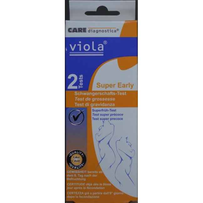 Viola Super Early Pregnancy Super Early Test 2 τεμ
