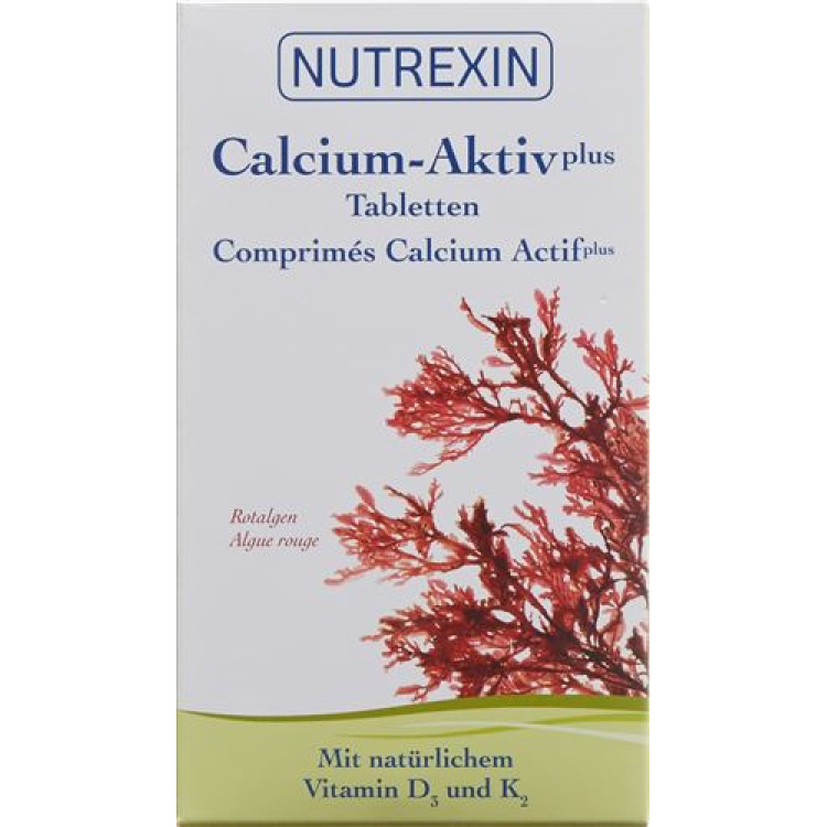 Nutrexin kalsiumaktivoitu plus tbl Ds 240 kpl