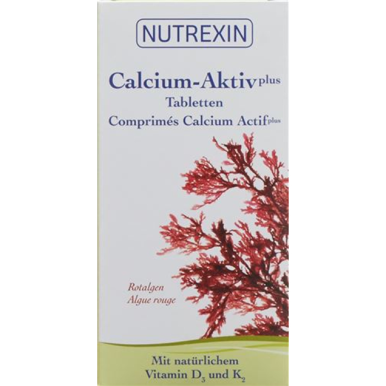 Nutrexin Calcium-Aktiv plus tablets can 120 stk