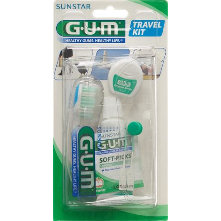 סט טיולים GUM SUNSTAR