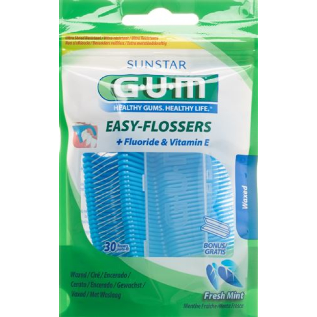 GUM SUNSTAR 890 Easy Flosser fio dental 30 unid.