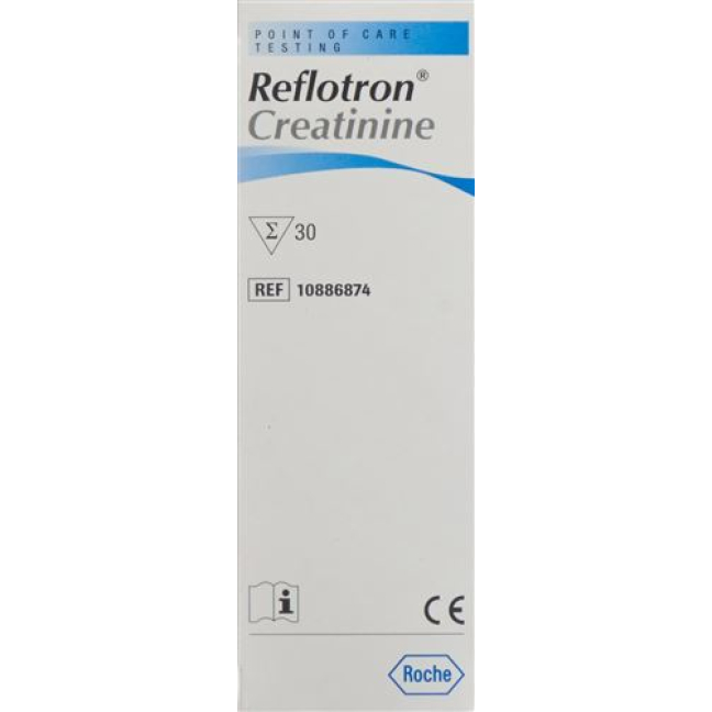 REFLOTRON კრეატინინის ტესტის ზოლები 30 ც
