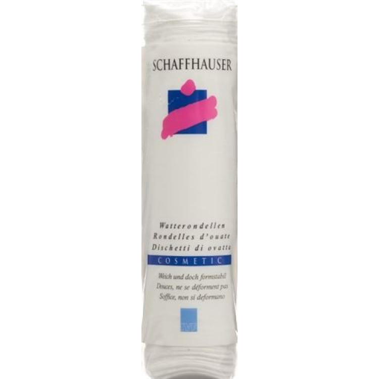 Bantalan kapas SCHAFFHAUSER 80 buah Kosmetik