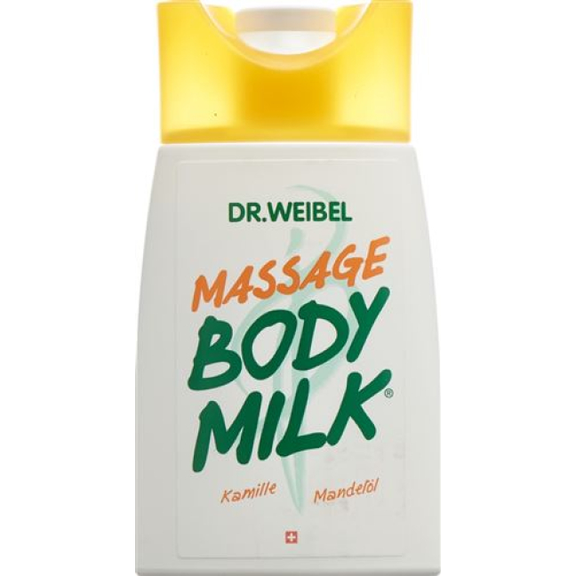 dr Weibel Massage Body Milk Bottle 200 ml