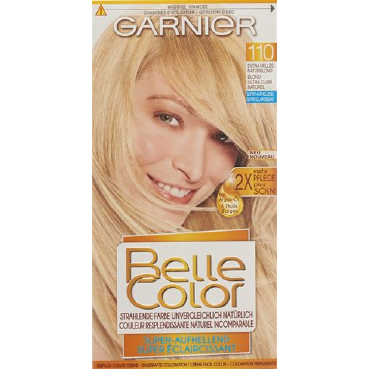 Belle Color Simply Color ژل شماره 110 بلوند طبیعی فوق العاده روشن