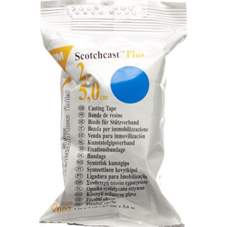 3M Scotchcast Plus 5cmx3.65m blu